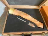 Health Edco Injection Teaching Arm in Wooden Case