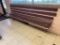 9 Feet Long Wall Mount Bench w/ Wooden Slats