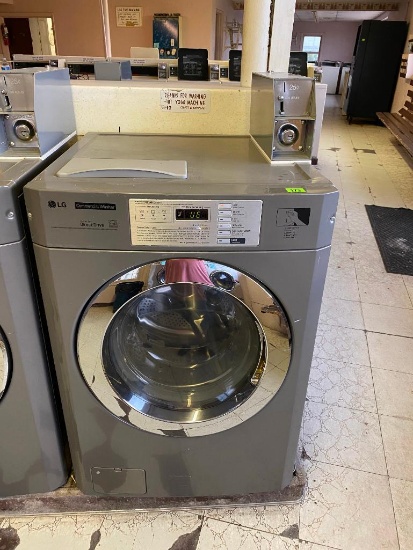 LG Commercial Coin-Operated Front Load Washer Model: GCWP1069QS2 - Fully Automatic