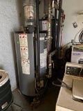 Two Rheem-RUUD Universal Commercial Hot Water Heaters, Gas