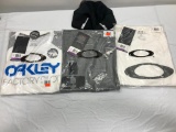 4 Items: 1 Oakley Black Skull Cap & 3 Oakley T-Shirts w/Various Designs - All Size XXL