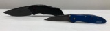2 Items: 1 Kershaw Launch 1 Knife & 1 Kershaw Leek Knife