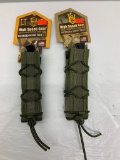2 Items: Qty 2 High Speed Gear Extended Pistol Taco LT Molle