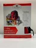 Wise Company 5 Day Survival Backpack MSRP: $89.99