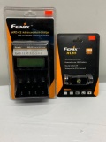 2 Items: Fenix ARE-C2 Advanced Multi-Charger & Fenix HL55 900 Lumen Headlamp