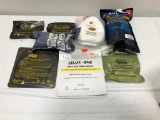 8 Items: 2 Celox Rapid Hemostatic Gauze Ribbon Packs, 1 L.I.F.E Emergency First Aid, 1 Celox