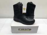 First Tactical Men's 8in Side Zip Dity Boot Size 13 No. 165000 - Color 019 Black