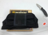 2 Items: Kershaw Scallion Folding Knife and High Speed Gear Mag-Net Pouch