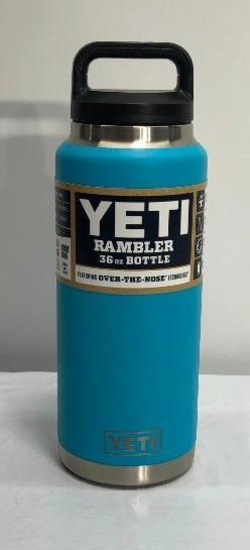 Rambler 36 oz Bottle, Reef Blue