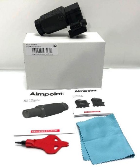 Aimpoint Magnifier Magnifiying Module AB 200342 3X C/Flip Mount 39mm w TM Base