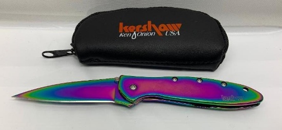 Kershaw Rainbow Leek 1660 VIB Folding Knife