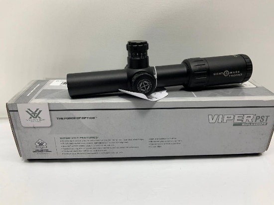Vortex Viper PST Riflescope PST-14ST-M 1-4x24 TMCQ MSRP:$499.99