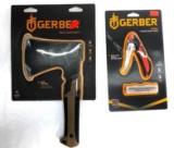 2 Items; Gerber Pack Hatchet, Vital Folding Pocket Knife