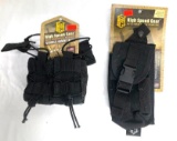 2 Items; High Speed Gear, 40mm Taco Double Molle, Bleeder/ Blowout Pouch