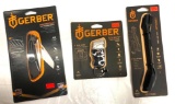 3 Items; Gerber Complete Cook Eat Clean, Key Note, Clip Folding Knife, Sharkbelly