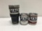 3 Items; YETI Rambler 30oz Tumbler, Rambler 10oz Lowball, Black, White, Brick Red