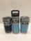 3 Items; YETI Rambler 20oz Tumbler, Rambler 18oz Bottle, Navy, Sky Blue