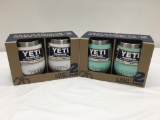 2 Items; YETI 2 Pack Rambler 10oz Wine Tumbler, White, Seafoam