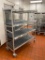 Fermod Fermostock Rolling Dunnage Shelving System, NSF, Aluminum & Polymer 71in x 60in x 22in