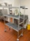 Fermod Fermostock Rolling Dunnage Shelving System, NSF, Aluminum & Polymer 71in x 18in x 48in