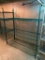 NSF Green Epoxy Stationary Adjustable Wire Shelving Unit 72in x 60in
