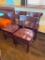 Restaurant Chairs, 4 Solid Wood Restaurant Chairs by AC Furniture Co.