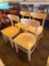 Restaurant Chairs, 4 Solid Wood Restaurant Chairs by AC Furniture Co.