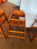 Winco Wooden High Chair