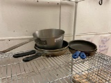 Sauce Pot, 4 Skillets, 2 Sizes