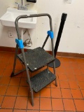 Step Stool and Stanchion