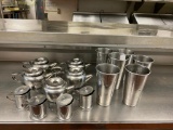 Stainless Steel Malt Cups Mixer Cups and Creamers