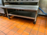 Stainless Steel Chef Base 48in x 40in x 23in (Griddle on Top)