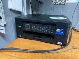 Brother MFC-J4800W Printer, 2 Monitors, 2 Speakers