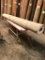 New Carpet Remnant Roll: 12ft x 24ft Off White