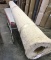 New Carpet Remnant Roll: 12ft 3in x 14ft White