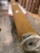 New Carpet Remnant Roll: 12ft 3in 16ft, Brown, Yellow, High Traffic