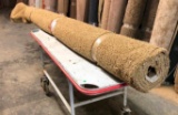 New Carpet Remnant Roll: 12ft x 9ft 9in Brown