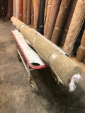 New Carpet Remnant Roll: 12ft x 9ft 6in Sand