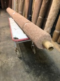 New Carpet Remnant Roll: 12ft x 12ft 6in Brown