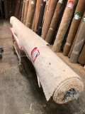 New Carpet Remnant Roll: 12ft x 15ft 3in Sand