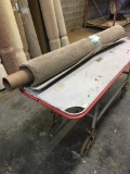 New Carpet Remnant Roll: 8ft 3in x 5ft and 9in Brown