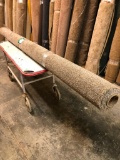 New Carpet Remnant Roll: 12ft x 9ft 6in Brown