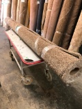 New Carpet Remnant Roll: 12ft x 13ft 9in Brown