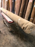 New Carpet Remnant Roll: 12ft x 11ft 3in Off White