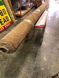 New Carpet Remnant Roll: 12ft x 17ft 3in Brown