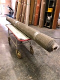 New Carpet Remnant Roll: 12ft x 10ft 3in Gray
