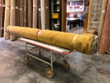 New Carpet Remnant Roll: 12ft x 20ft 9in Brown