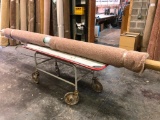 New Carpet Remnant Roll: 12ft x 9ft 4in Brown