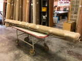 New Carpet Remnant Roll: 12ft x 12ft 9in Light Brown