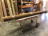 New Carpet Remnant Roll: 12ft x 8ft 3in Brown